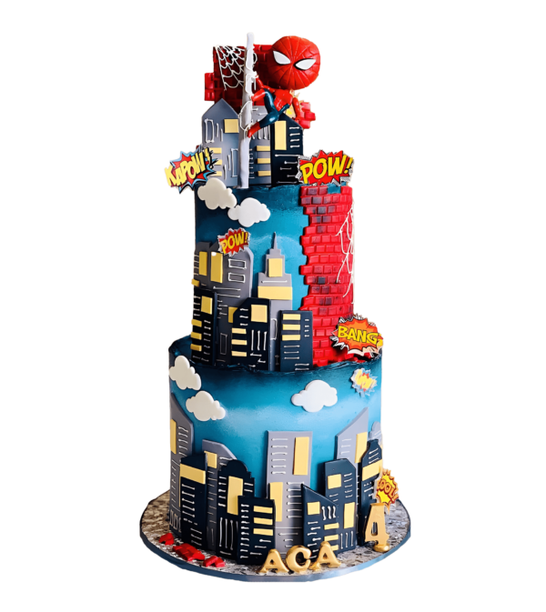 The Amazing Spidey Cake