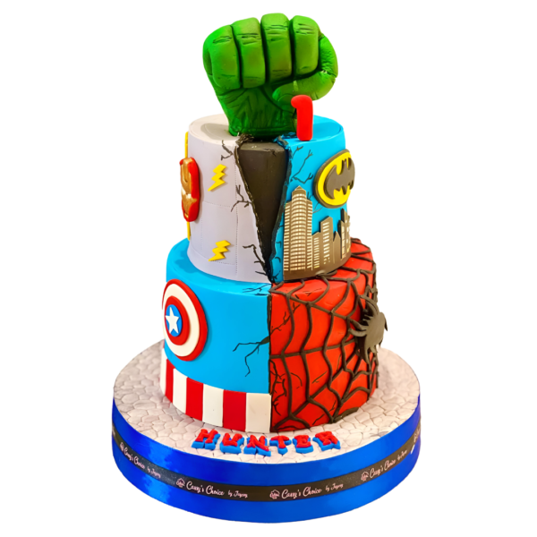 Avengers Assemble Cake