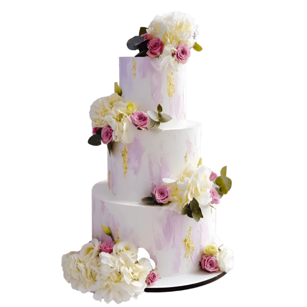 Eternal Elegance Wedding Cake