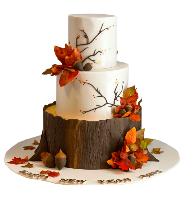 Enchanted Wood Log Cake