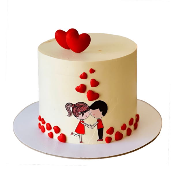 Valentine's Cake 6